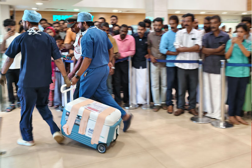 നാല് പേര്‍ക്ക് പുതുജീവനേകി അര്‍ജുന്‍ യാത്രയായി.